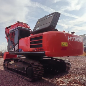 Excavatrices sur chenilles hydrauliques d'occasion Hitachi ZX360H de grande taille d'origine, 36 tonnes, ZX350, ZX360H-5G, ZX360, pelles à godets d'occasion - Product Image 1