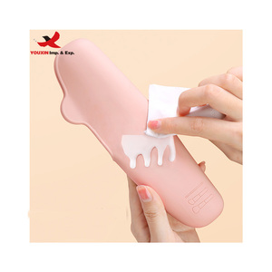 Customized Portable Travel <b>Makeup</b> Brush Pouch Bag Soft Magnetic Silicone <b>Makeup</b> Brush Holder <b>Case</b> for Cosmetic Storage - Product Image 2