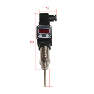 Transmisor de Temperatura Digital 4-20mA -50 a 200 Grados Celsius con Sensor Integrado para Medición de Tuberías de Agua - Product Image 1