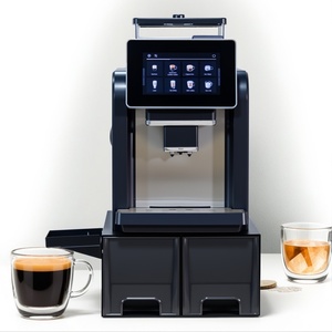 Máquina de Espresso Comercial Totalmente Automática de Acero Inoxidable con Control Táctil Inteligente, Cafetera Inteligente para Uso Doméstico - Product Image 2