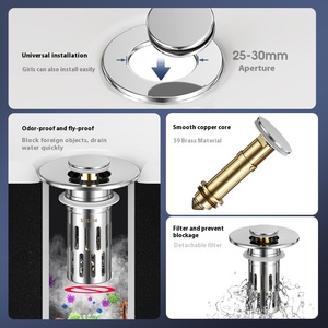 <span class=keywords><strong>Filtro</strong></span> a Molla per Lavabo a Pressione in Acciaio Inossidabile 304, Sostenibile e Moderno, per la Prosperità Domestica - Product Image 3