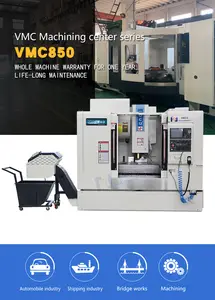 모터 5 축 Cnc 기계 가격 단일 제공 24 Drc 기계 Vmc855 No.1 기계 50 - 8000 R.p.m 갠트리 1 - 8000 mm/min 500