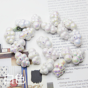 โซ่โทรศัพท์มือถือ DIY ชุบ UV สีสันสดใส รูปทรงเมฆเล็ก สีพื้น รูตรง สำหรับแขวนในรถ อุปกรณ์ตกแต่งเครื่องประดับ - Product Image 3