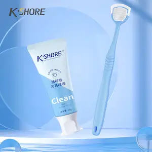 ชุดทำความสะอาดเคลือบ<span class=keywords><strong>ลิ้น</strong></span>เพื่อขจัดกลิ่นปากทำความสะอาด<span class=keywords><strong>ลิ้น</strong></span>เคลือบเต็มไปด้วยรสมิ้นท์ - Product Image 1