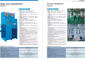 Machine d'emballage à double couche modèle 800, machine d'emballage à double couche en aluminium modèle 800 pour câble FTP, fil et blindage - Product Image 3