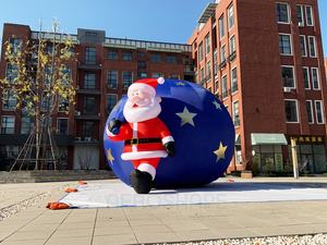 <span class=keywords><strong>Ballon</strong></span> de noël <span class=keywords><strong>gonflable</strong></span> LED, pour décoration, avec lumières, 6 pouces - Product Image 4