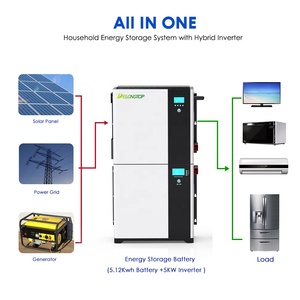 Sistema de Almacenamiento Solar Delong de 15kw, 10kw, 5kw, Kit Completo para el Hogar, Paneles Solares de 410W y 550W para el Hogar, Delongtop - Product Image 1