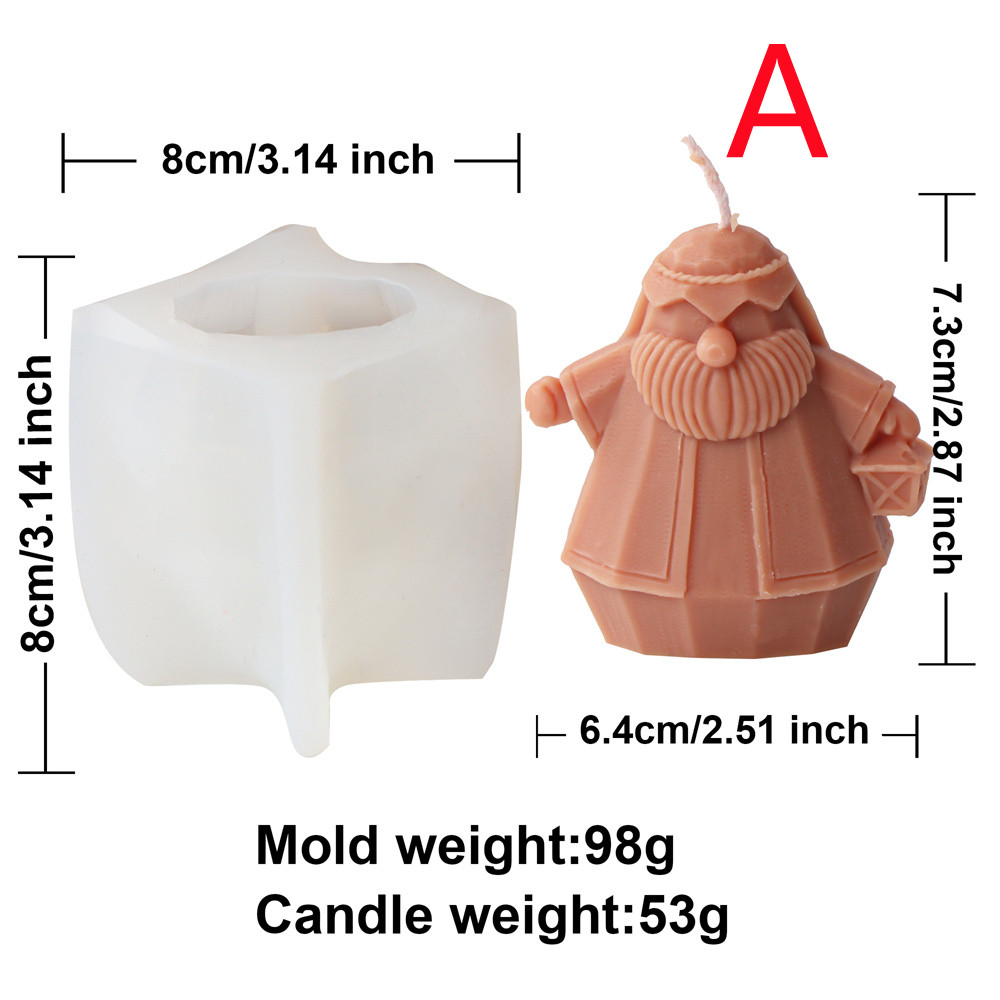 Moule à bougie Roi 1