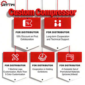 Compresor de <span class=keywords><strong>Aire</strong></span> Estacionario Industrial de Tornillo Refrigerado por <span class=keywords><strong>Aire</strong></span> con Alimentación CA de RTTW Source Factory, Buscando Clientes Proxy - Product Image 2