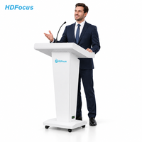 Podium numérique interactif portable à affichage tactile de 21.5 pouces avec système audio amélioré pour les centres commerciaux des églises Fournisseur OEM