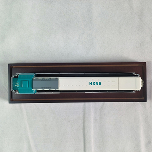 High-Detail Customizable Resin Train Model 3D <strong>Figurine</strong> 1:87 Scale <strong>Hand</strong>-painted High Quality Desktop Ornament Commercial Gift Art - Product Image 3