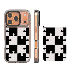 Giáng sinh điện thoại trường hợp điện thoại Bìa điện thoại trường hợp bán buôn DIY rõ ràng có thể tháo rời từ <span class=keywords><strong>acrylic</strong></span> không dây phí điện thoại trường hợp - Product Image 2