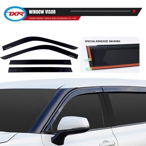 Visera de ventilación para coche, accesorios de Exterior para puerta, Deflector de lluvia, visera de ventilación, escudo meteorológico para <span class=keywords><strong>DODGE</strong></span> <span class=keywords><strong>RAM</strong></span> DT DS DH DM 1500 2500 3500 4000 - Product Image 4