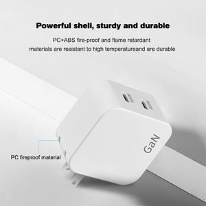 Produits tendance 2022 nouvel arrivage adaptateur <span class=keywords><strong>secteur</strong></span> pliable 35W GaN <span class=keywords><strong>chargeur</strong></span> <span class=keywords><strong>rapide</strong></span> double type c pd <span class=keywords><strong>chargeur</strong></span> de téléphone - Product Image 4
