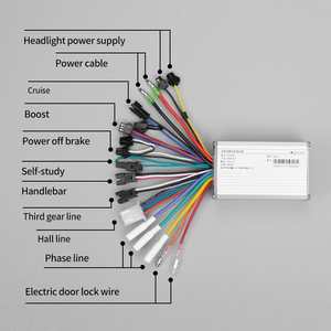 24V <strong>48V</strong> 60V 250W 350W Electric Scooter Brushless Hub <strong>Motor</strong> DC <strong>Controller</strong> <strong>BLDC</strong> <strong>Controller</strong> for Scooter Bike - Product Image 2
