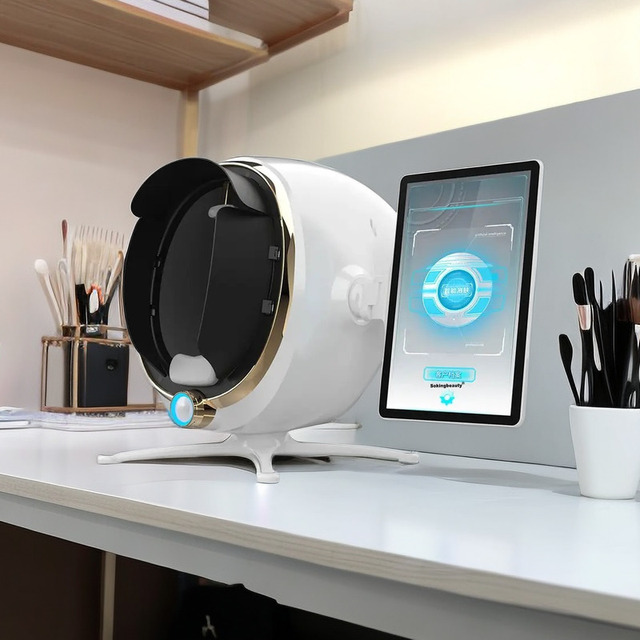 2024 Portable 3d Skin Analysis Machine Facial Uv Lcd Wifi Skin Lamp Scan Skin Analyzer Machine