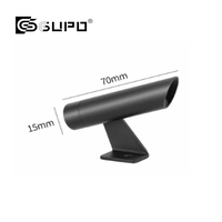 Projecteur LED GUPO étanche 10W mini à montage en surface, anti-éblouissement, motif nid d'abeille, IP65, éclairage d'accentuation pour micro-paysages