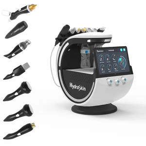 Appareil Facial Portable 7-en-1 à Oxygène, Machine Faciale Intelligente Bleu <span class=keywords><strong>Glace</strong></span>, Microdermabrasion Hydra avec Analyse <span class=keywords><strong>de</strong></span> la Peau 2026 - Product Image 2