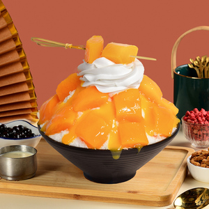 Décoration alimentaire artificielle faite à la main, glace créative en résine pour jardin, présentoir Bingsu, accessoires de photographie pour vitrine, crème glacée - Product Image 3