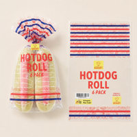 Sacs plats en LDPE micro-perforés de qualité alimentaire avec logo personnalisé pour boulangerie - Vente en gros fabricant