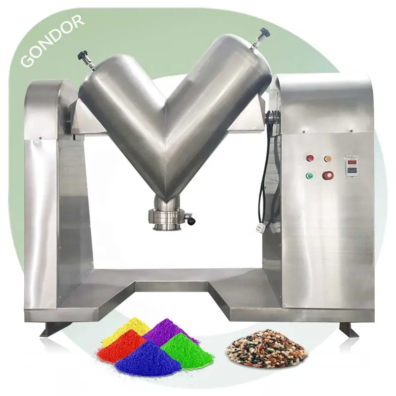 Type Vh-2 Protein Shaker Stainless Steel Loose Make up V 150kl Coffee Tank 300l Bin Cake Compact Powder Mixer