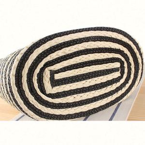 Wholesale Seaside <b>Beach</b> Vacation Women <b>Large</b> Capacity Paper Woven Striped Shoulder <b>Bag</b> Water Resistant Power Saver Portable - Product Image 6