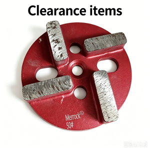 Discos Abrasivos de Diamante OEM de 4 Pulgadas y 4 Segmentos de Dureza Media para Pulir y Desbastar Pisos de <span class=keywords><strong>Concreto</strong></span> - Product Image 1