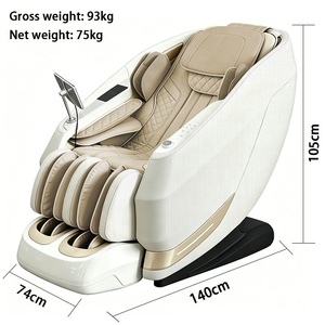 Fauteuil de massage corporel complet de luxe Zhipin pour la maison, manipulateur 4D, compresse chaude, commande vocale intelligente, massage par impulsions d'air - Product Image 2