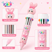 KAIX – Nouveaux Ensembles de Stylos Gel 10 Couleurs à Pointe Fine, Encre Vibrante, Multicolores, Personnalisables (OEM) – Idéaux pour les Cadeaux de Fête d'Enfants