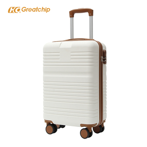 Valise ABS de haute qualité avec fermeture éclair et roues universelles silencieuses durables et légères avec serrure TSA - Product Image 3