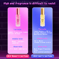 Parfum aux phéromones pour femmes et hommes OEM/ODM, pour le flirt et la séduction, sensation tactile réelle noire, produits sexuels pour adultes Lbla
