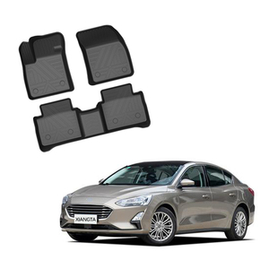 Tapis de voiture avant et arrière en matériau TPE de haute qualité pour <span class=keywords><strong>Ford</strong></span> <span class=keywords><strong>FOCUS</strong></span> Saloon 2019-2020 tapis de voiture Tpe accessoires de voiture tapis de sol - Product Image 1
