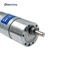 Moteur 555 12v 24v DC 37mm Boîte de vitesses 30rpm 10w 20w Moteur à engrenages pour l'automatisation