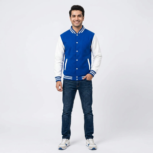 2026 Custom Logo Printing <b>Men</b> <b>Baseball</b> Varsity <b>Jacket</b> Streetwear Sports Casual Plain CollegeBaseballjacket <b>for</b> <b>men</b> - Product Image 1