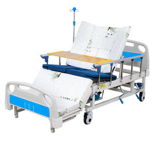 Sản Xuất Giá <span class=keywords><strong>ABS</strong></span> Sang Trọng Của Nhãn Hiệu Bệnh Viện Điều Dưỡng Giường 5 Chức Năng Đầy Đủ Uốn Cong Chăm Sóc Nhà Giường Cho Người Cao Tuổi - Product Image 6