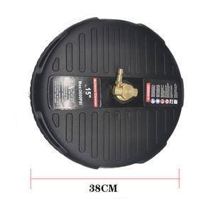 Nettoyeur de sol haute pression 15 pouces, portable, tête en acier inoxydable et cuivre, pour nettoyage extérieur - Product Image 3