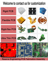 Conception de PCB personnalisée Circuit imprimé de haut-parleur à dents bleues PCB électronique PCBA