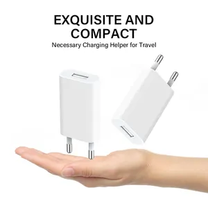 5 v 1.2a Eu/us ปลั๊ก 5 w Usb ผนังอะแดปเตอร์ไฟ AC Travel USB Charger สําหรับ Iphone โทรศัพท์มือถือเครื่องชาร์จ