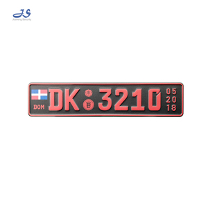 Placa de Matrícula Decorativa para Automóvil, Placas de Registro Europeas Reflectantes con Logotipo y Diseños Personalizados - Product Image 4