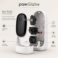Kamera Laser Kucing Pintar untuk Pemantauan dan Permainan Hewan Peliharaan di Rumah OEM ODM Label Pribadi Grosir Eceran Importir PawGlobe