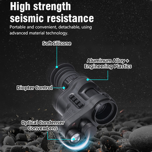 Portée <span class=keywords><strong>de</strong></span> <span class=keywords><strong>chasse</strong></span> HENBAKER NV710S avec caméra <span class=keywords><strong>de</strong></span> portée numérique optique numérique laser infrarouge - Product Image 2