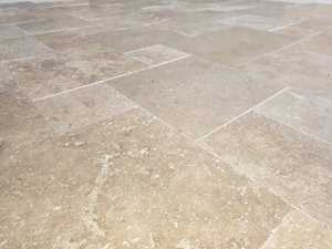 Azulejos de Travertino Marrón Rústico, Acabado Mate, 1.2 cm, Patrón Francés Moderno, en Diversos Tamaños, para Interiores/Exteriores, Piedra Pulida para Encimeras - Product Image 6