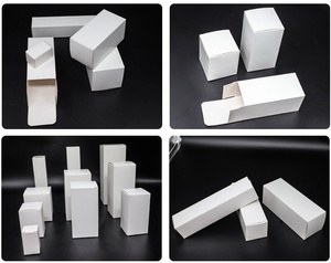 Customizable <b>Small</b> White <b>Cardboard</b> <b>Gift</b> <b>Box</b> with Logo Printing for Personal <b>Gift</b> Sets - Product Image 2
