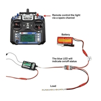 Nouvel arrivage : Module d'interrupteur électronique RC haute intensité 2A 20A, contrôleur de signal PWM 3V-30V pour drone RC et pompe à eau