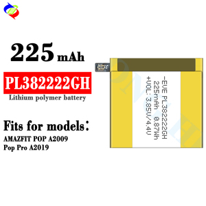 Batería PL382222GH 3.85V, 4.4V 225mAh para Reloj Inteligente A2009 <span class=keywords><strong>U</strong></span> A2017 PL382222H PL392223H MP3 F010 - Product Image 2