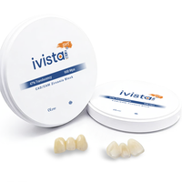 Bloque de Zirconia Dental IVISTA de Alta Resistencia, 47% Ultra Translúcido, SHT para la Fabricación de Restauraciones Dentales Precisas
