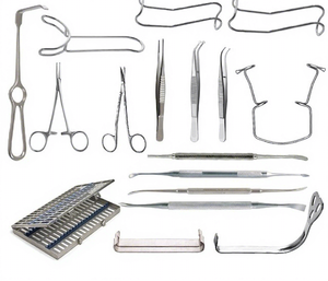 Dental Oral Tissue Surgery Instrument Set Manual Reusable Stainless Steel Retractor - Product Image 1