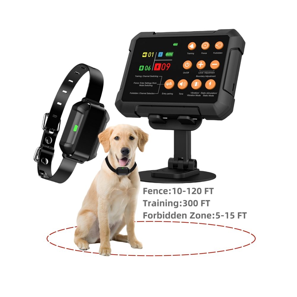 Shock Collar Invenitiah Wireless Dog Fence, 3-In-1 Pet Containment