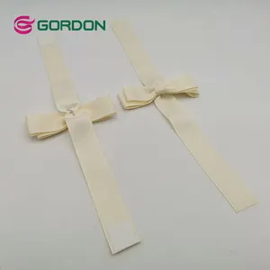 Gebonden Grosgrain Lint Strik Cadeau Wrap Strik Voor Geschenken Voorgebonden Lint