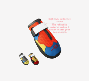 Зимние теплые регулируемые ботинки для собак с отражающим принтом, хит продаж <span class=keywords><strong>2026</strong></span> года - Product Image 3